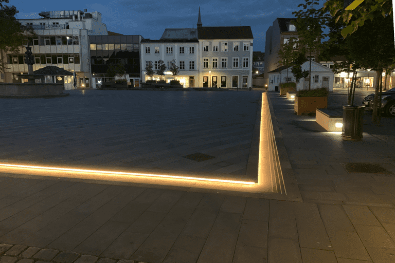 Stadtplatz von Gravene - Gemeinde Haderslev