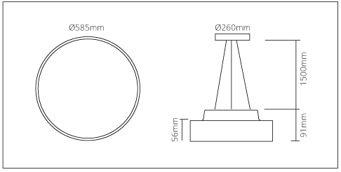 Ø585
