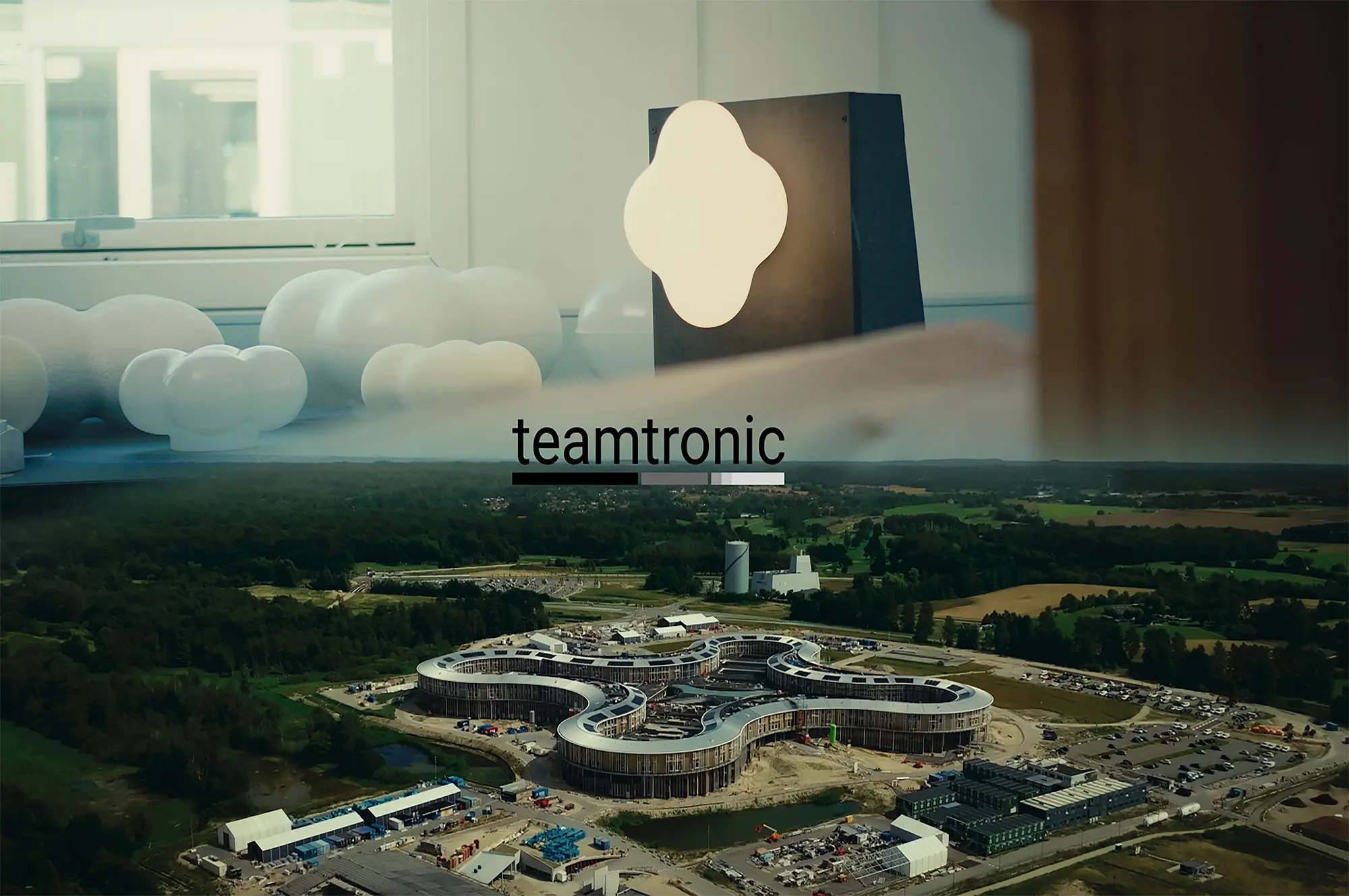 Teamtronic leverer belysning til Nyt Hospital Nordsjælland