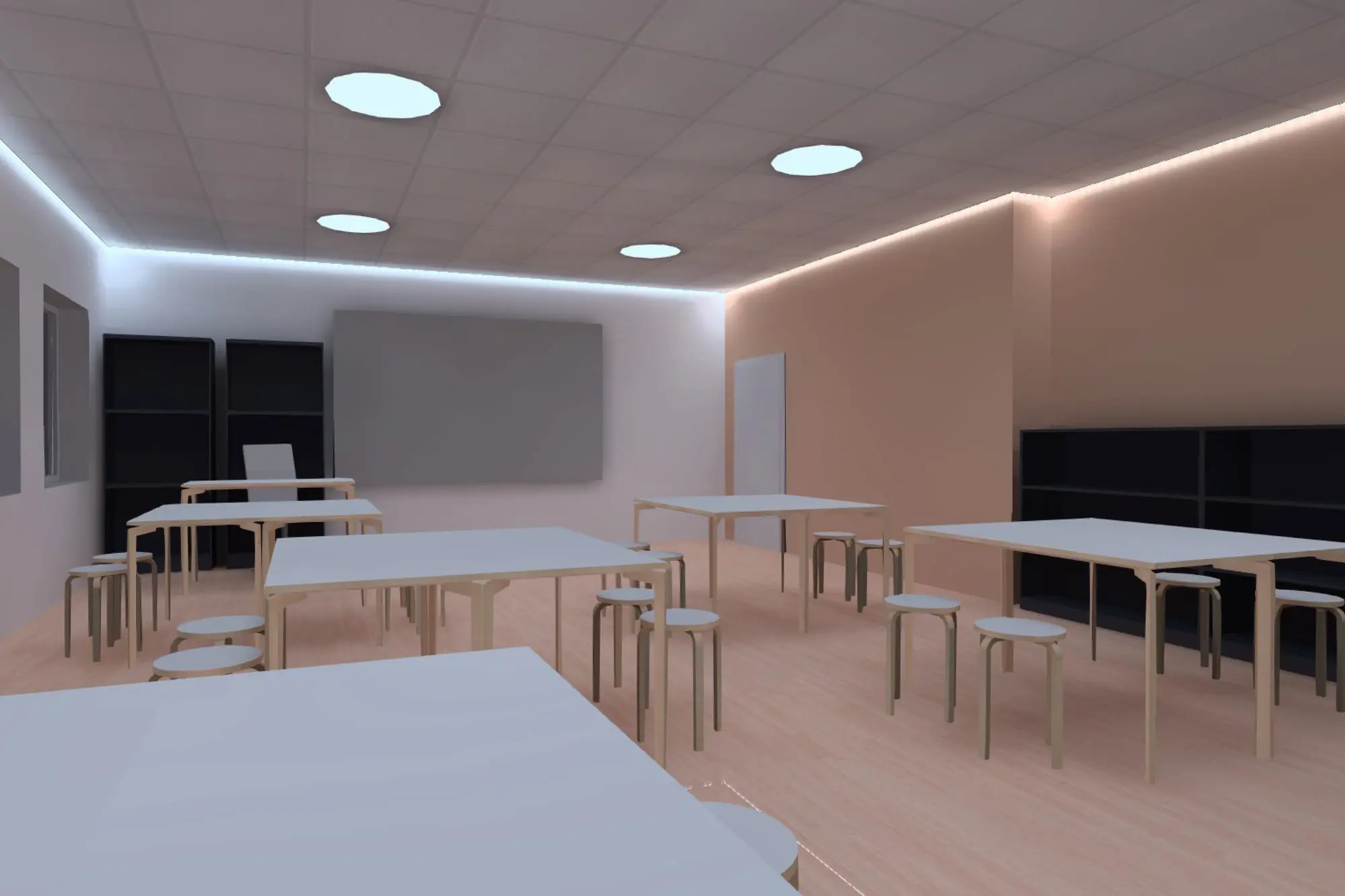 Hvordan påvirker luminans vores oplevelse af et rum samt dens funktion?