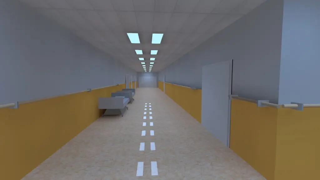 Korridor_Gangforløb_view2_design2_lys-til-sundhed-og-medicinal