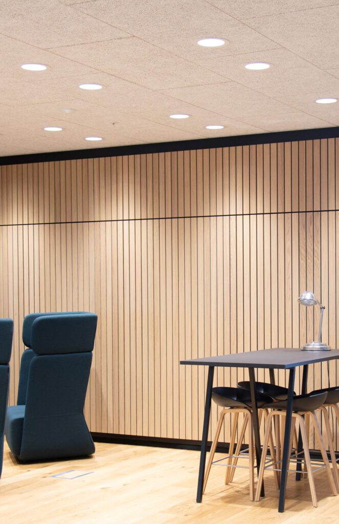 Teamtronic DALI lighting control for offices